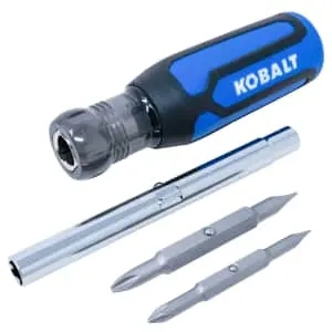 Kobalt 6-Piece 4" Multi-Bit Screwdriver Set