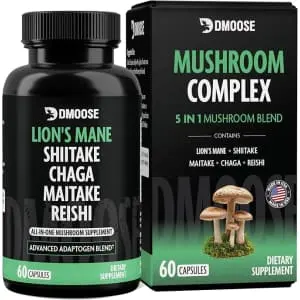 Lions Mane Mushroom Supplement Complex