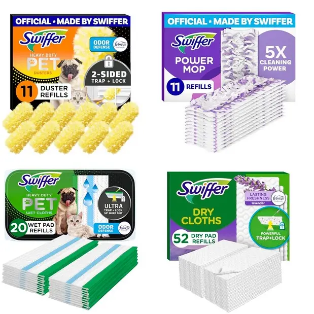 仅限Prime会员！购买Swiffer 卫生清洁商品获得40%额外折扣！仅限一件商品！需要使用"Subscribe and Save"服务！