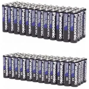 Panasonic Carbon Zinc Batteries 24-Pack