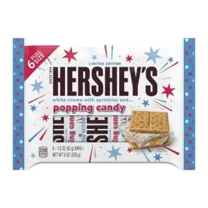 Hershey's White Creme and Sprinkles and Popping Candy Bars 60-Pack