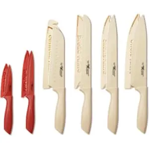 Hunter.Dual 6-Count Colorful Kitchen Knife Set