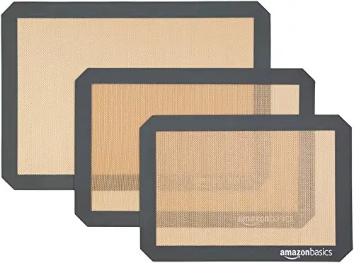 AmazonBasics 烘培专用硅胶垫 3件