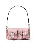 MICHAEL Michael Kors Zoe Small Leather Convertible Shoulder Bag