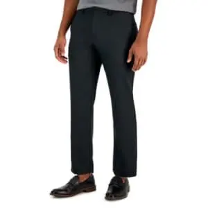 Perry Ellis Portfolio Men's Modern-Fit Twill Pants