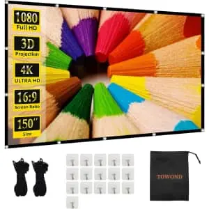 150" 1080p Projection Screen