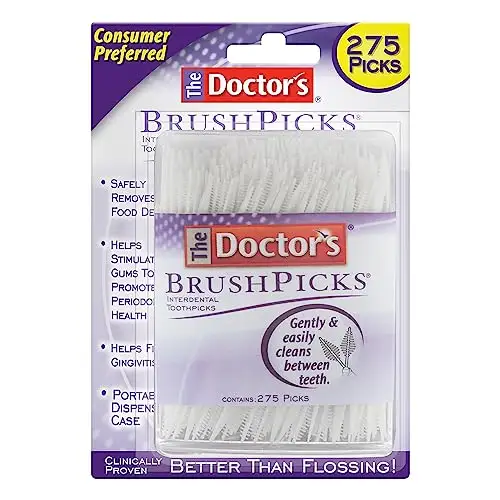 The Doctor's Brushpicks 双头牙签，275个