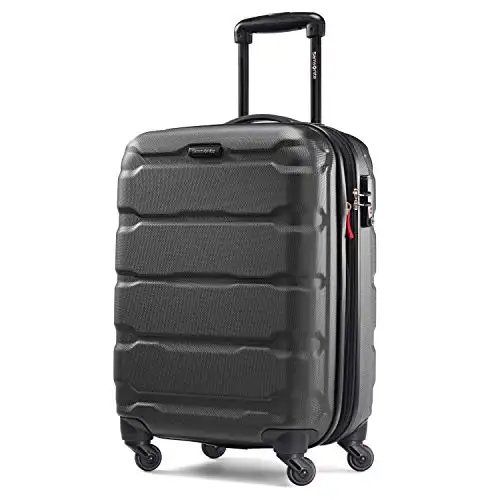 Samsonite 新秀丽 Omni 聚碳酸酯（PC）硬壳万向轮旅行箱 20 英寸（约 50.8 厘米）), 68308-1041