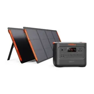 Jackery HomePower 3000 Solar Generator + SolarSaga 200W Solar Panel 2-Pack