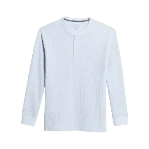 Joseph Abboud Men's Modern Fit Textured Henley