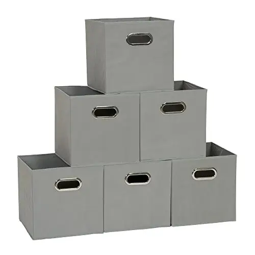 Household Essentials 织物收纳篮 6个