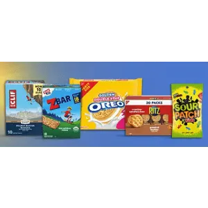 Cookie, Cracker, and Snack Deals at Amazon