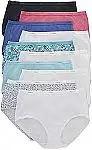 10-Pack Hanes Women's Cotton Briefs