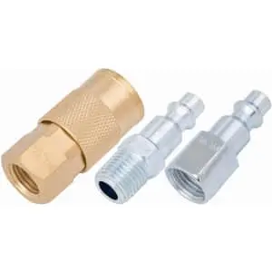Craftsman 1/4" NPT Universal 3-Piece Coupler/Plug Kit