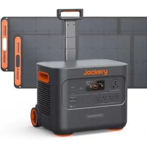 Jackery 3000 Pro 3,024Wh Portable Power Station + 200W Solar Panel 2-Pack
