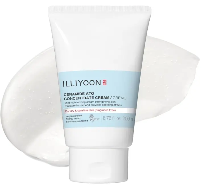 仅限亚马逊会员！Illiyoon 神经酰胺持久保湿浓缩霜，温和呵护干性及敏感肌肤，100 小时长效，强力修复水分屏障，纯素，6.76 fl.oz，仅售$17.49！