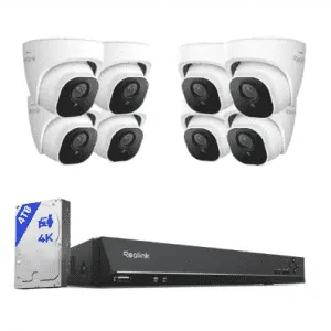 Reolink 4K PoE 8-Camera Security System