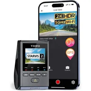 VIOFO A119 Mini 2 Dash Cam 2K with HDR Night Vision