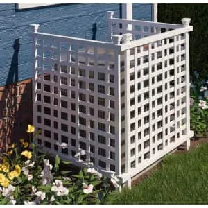 Enclo Privacy Screen Freestanding Vinyl Enclosure