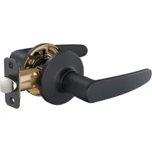 Amazon Basics Passage Straight Door Lever 6-Pack