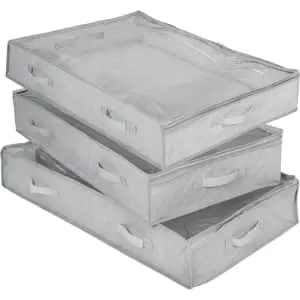 Honey Can Do Under Bed Storage Bag 3-Pack