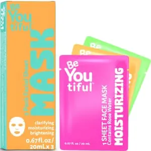 BeYoutiful Hydrating Face Mask Spa Set for Kids and Teens