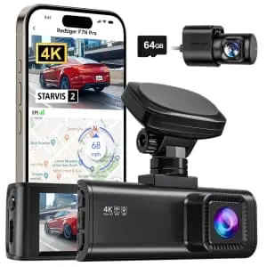 Redtiger 4K Dual Dash Cam