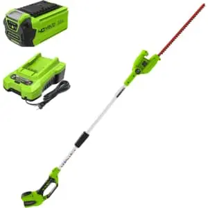 Greenworks 40V 20" Cordless Pole Hedge Trimmer