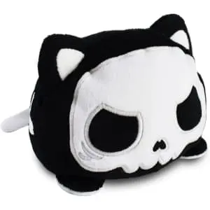 TeeTurtle Reversible Glow-in-Dark Cat Plushie