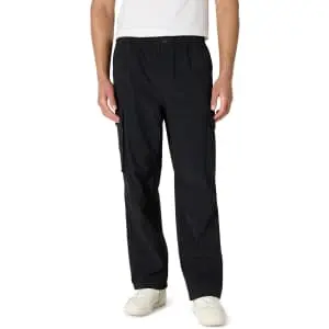 Amazon Essentials Men's Loose-Fit Lightweight Stretch Parachute Pants