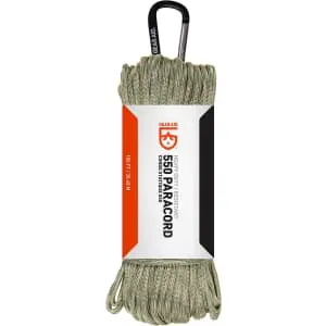 Gear Aid 550 100' Paracord and Carabiner