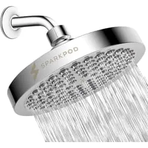 SparkPod Luxury Filtered Rain Shower Head Set
