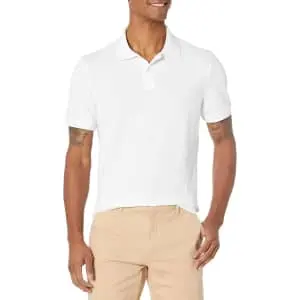 Amazon Essentials Men's Cotton Pique Polo Shirt