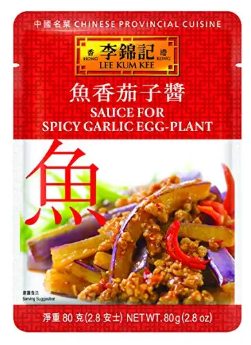 Lee Kum Kee李锦记 鱼香茄子酱，共12袋，