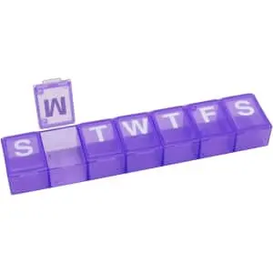 Ezy Dose Weekly (7-Day) Pill Case