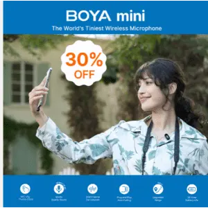 Boya Mini Wireless Microphone