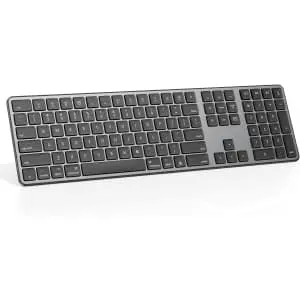 Omoton Bluetooth Mac Keyboard with Numeric Keypad