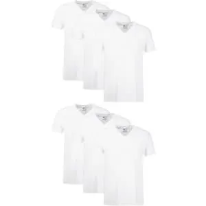 Hanes Men's Ultimate Best V-Neck T-Shirt 6-Pack