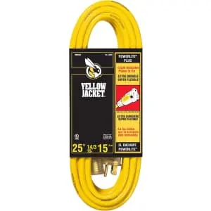 Yellow Jacket 25-Foot SJTW Extension Cord