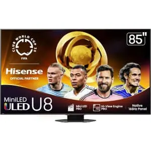 Hisense 85U8QG 85" U8 Mini-LED 4K Smart TV