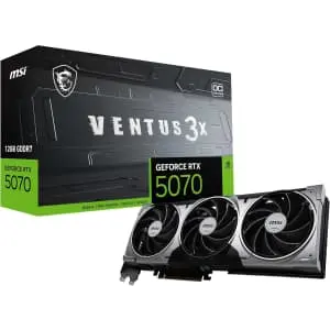 MSI Ventus 3X OC GeForce RTX 5070 12GB Graphics Card