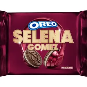 Selena Gomez Oreo Limited Edition Chocolate and Cinnamon Creme Cookies 10.68-oz. Pack