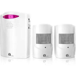 1byone 1,000-Foot Range Motion Sensor Driveway Alarm