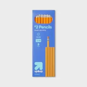 Up & Up #2 Wood Pencil 8-Pack