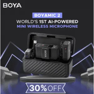 Boyamic 2 AI-Powered Mini Wireless Microphone