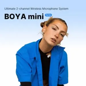Boya Mini AI-Powered Wireless Microphone