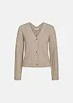 Vince Chunky Ribbed Wool-Cashmere Cardigan