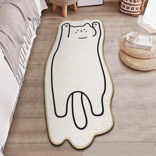慵懒可爱猫咪地毯