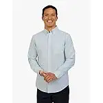 Chaps Men's Seacoast Wash Long Sleeve Oxford Woven Shirt