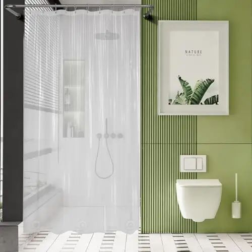 AmazerBath重型透明浴帘